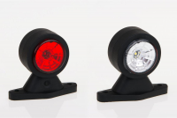 Фонарь светодиодный габаритный выносной "РОГ" LED FT-009A крас/белый